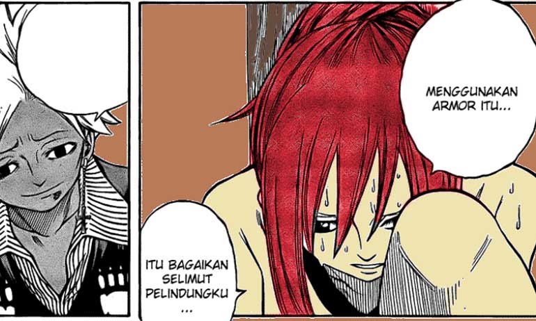 Erza paling takut jika tidak menggunakan armor Kwikku, Erza paling takut jika tidak menggunakan armor