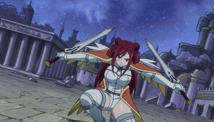 Erza adalah Mage yang bisa bertransformasi dalam keadaan bertarung Kwikku, Erza adalah Mage yang bisa bertransformasi dalam keadaan bertarung