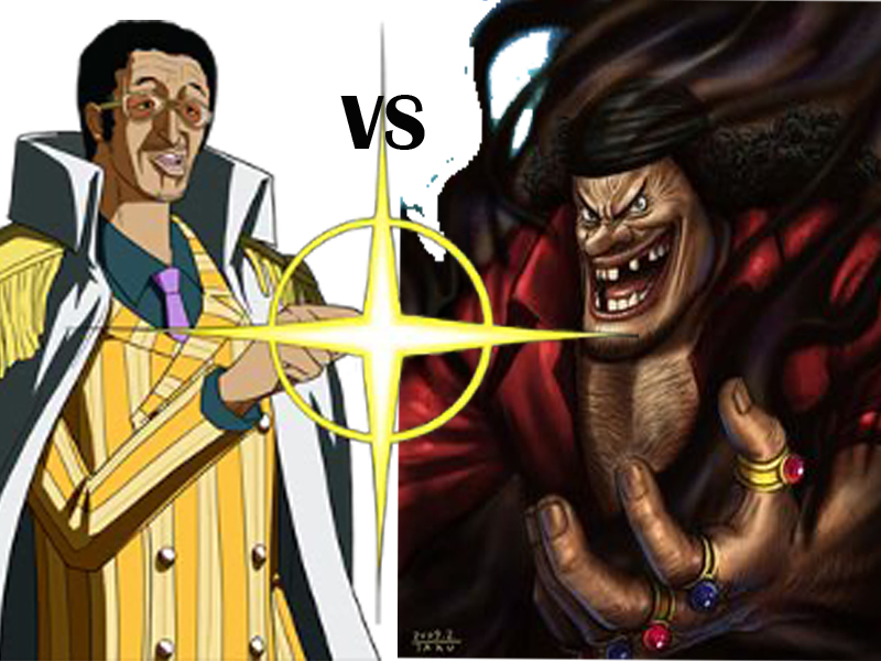 Kizaru dan Kurohige Cahaya vs Kegelapan Kwikku, Kizaru dan Kurohige Cahaya vs Kegelapan