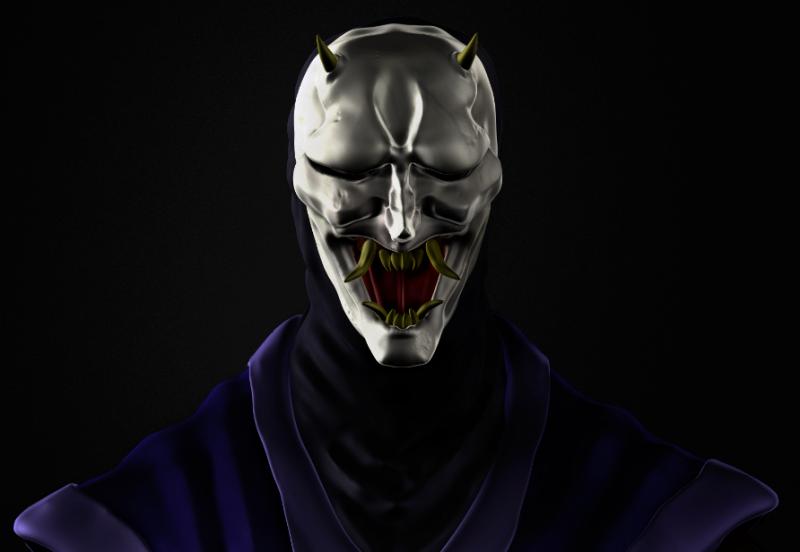 Topeng Hannya untuk Pementasan di Jepang Kwikku, Topeng Hannya untuk Pementasan di Jepang