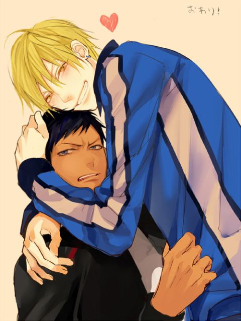 Daiki Aomine x Ryouta Kise AoKise Kwikku, Daiki Aomine x Ryouta Kise AoKise