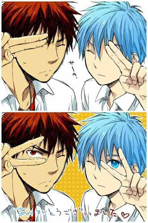 Taiga Kagami x Tetsuya Kuroko KagaKuro Kwikku, Taiga Kagami x Tetsuya Kuroko KagaKuro