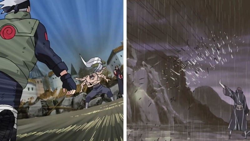 Manipulasi Gravitasi oleh Nagato Kwikku, Manipulasi Gravitasi oleh Nagato