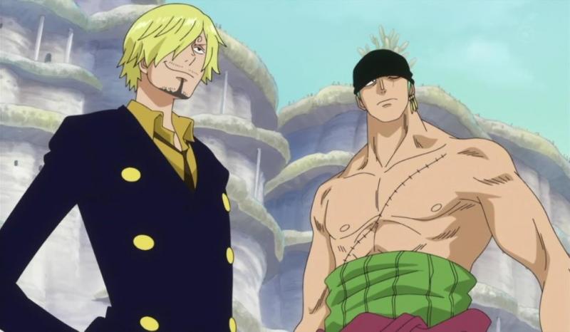 Roronoa Zoro dan Vinsmoke Sanji Kwikku, Roronoa Zoro dan Vinsmoke Sanji