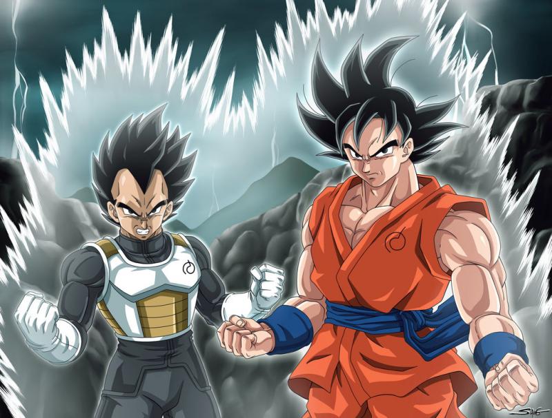 Goku dan Vegeta Kwikku, Goku dan Vegeta