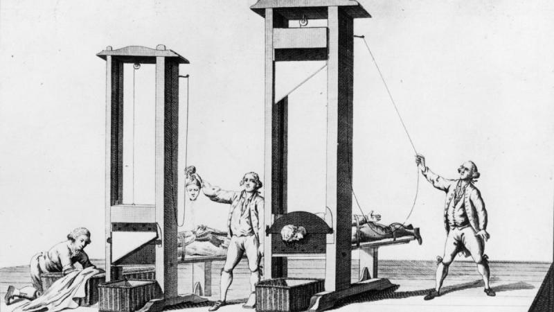Guillotine dianggap sebagai alat eksekusi mati paling manusiawi Kwikku, Guillotine dianggap sebagai alat eksekusi mati paling manusiawi