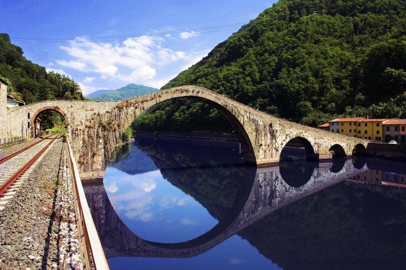 Jembatan Ponte Della MaddalenaItalia Kwikku, Jembatan Ponte Della MaddalenaItalia