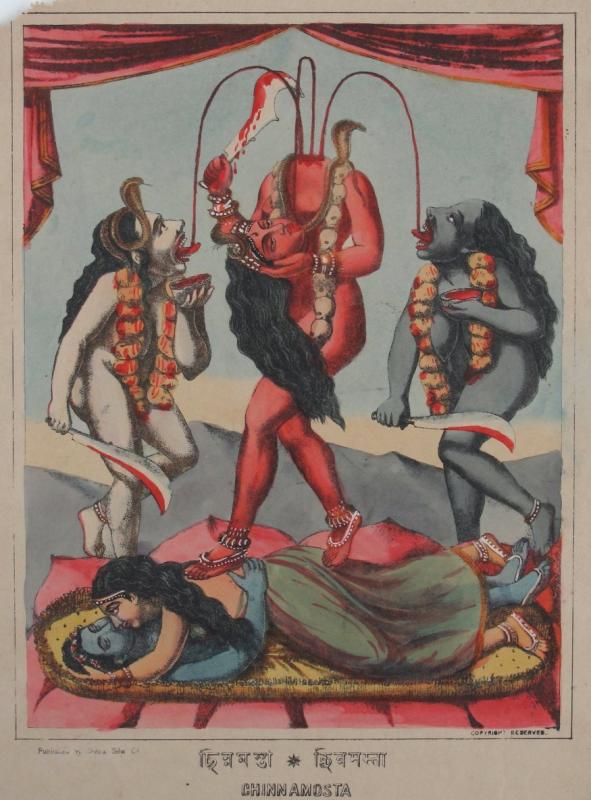 Chinnamasta dari India Kwikku, Chinnamasta dari India