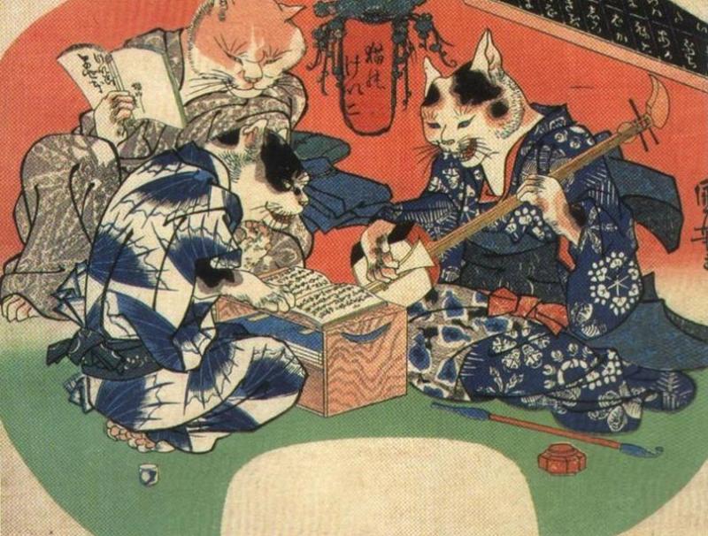 Cat Bus Menurut Legenda Jepang Kwikku, Cat Bus Menurut Legenda Jepang