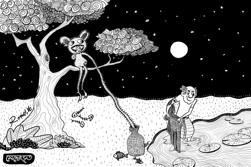 Mechho Bhoot Kwikku, Mechho Bhoot