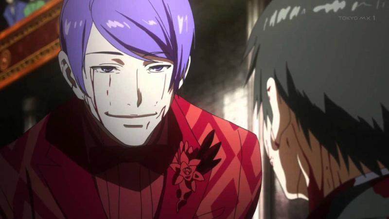 Shuu Tsukiyama pada Ken Kaneki Kwikku, Shuu Tsukiyama pada Ken Kaneki