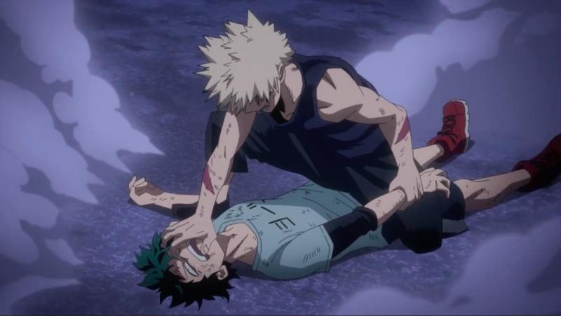 Izuku Midoriya Melawan Katsuki Bakugo Kwikku, Izuku Midoriya Melawan Katsuki Bakugo