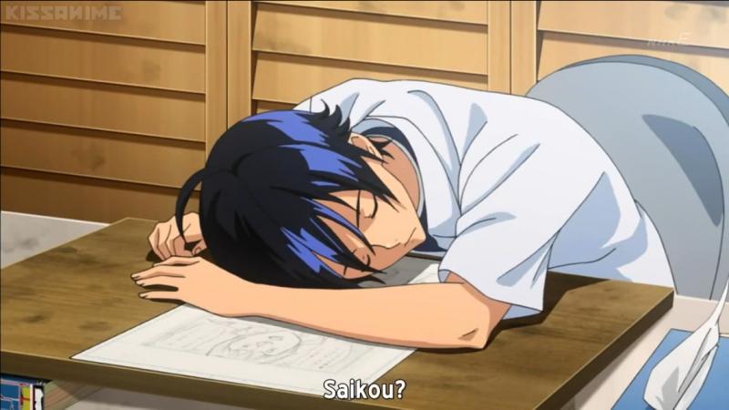 Kebiasaan Tidur dari Moritaka Mashiro Kwikku, Kebiasaan Tidur dari Moritaka Mashiro
