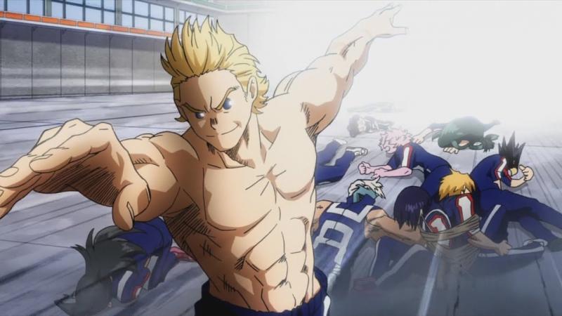 Mirio Togata Vs Kelas A Kwikku, Mirio Togata Vs Kelas A