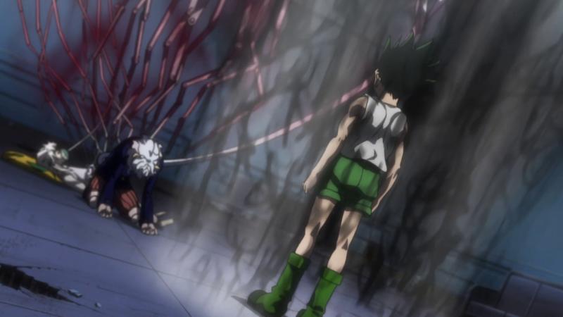 Gon Vs Neferpitou Kwikku, Gon Vs Neferpitou