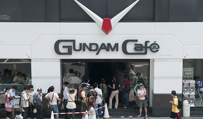 Gundam Cafe Kwikku, Gundam Cafe