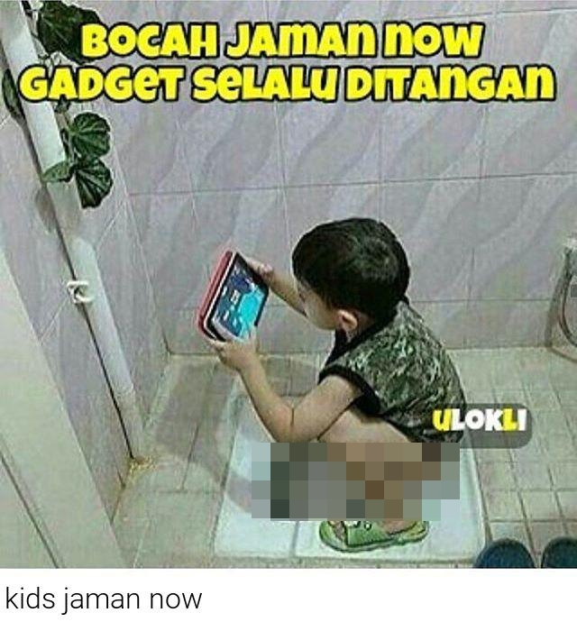 Di simpan dulu hpnya dek nanti jatuh gimana Kwikku, Di simpan dulu hpnya dek nanti jatuh gimana