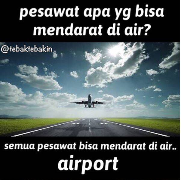 Hayooo pesawat apa yang bisa mendarat di air Jawabannya bikin nyengir nih Kwikku, Hayooo pesawat apa yang bisa mendarat di air Jawabannya bikin nyengir nih