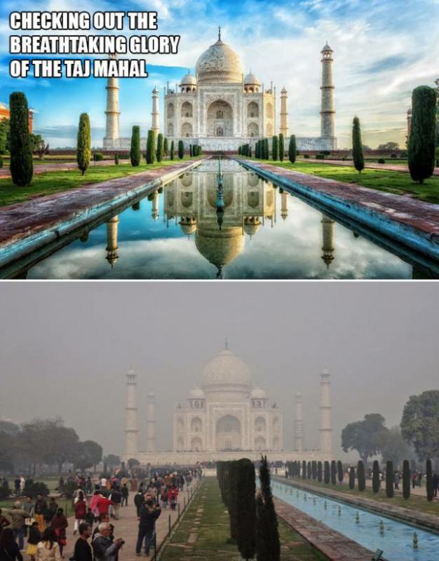 Gimana kalo ke Taj Mahal aja Pasti seru kan bisa berfoto disana dengan background dari bangunan yang termasuk keajaiban dunia tersebut Iya kalo sepi Hahaha Kwikku, Gimana kalo ke Taj Mahal aja Pasti seru kan bisa berfoto disana dengan background dari bangunan yang termasuk keajaiban dunia tersebut Iya kalo sepi Hahaha