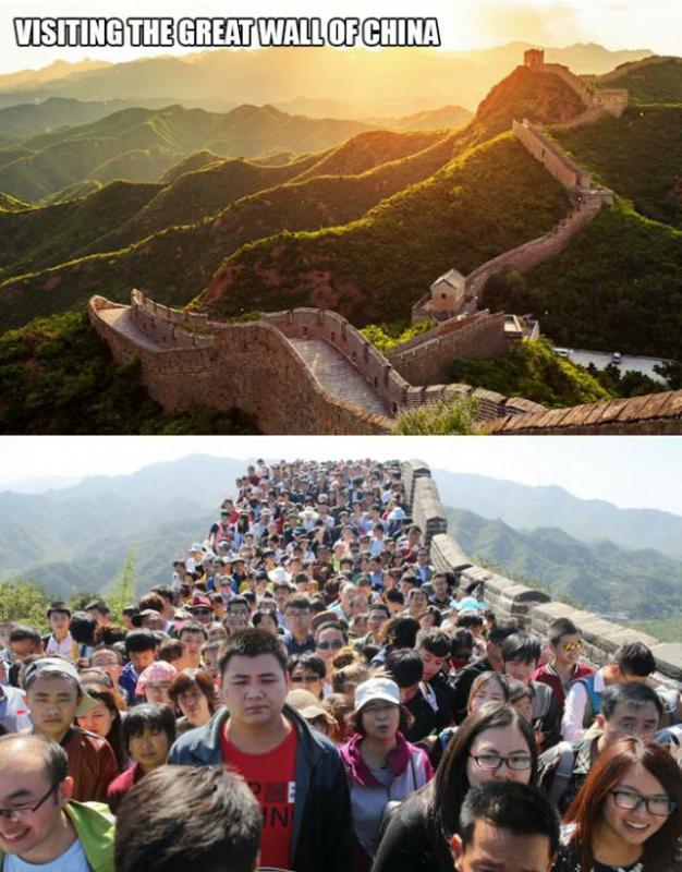 Bisa ke tembok raksasa Cina adalah hal yang sangat menyenangkan bukan tapi apakah iya kalo gini keadaannya Kwikku, Bisa ke tembok raksasa Cina adalah hal yang sangat menyenangkan bukan tapi apakah iya kalo gini keadaannya