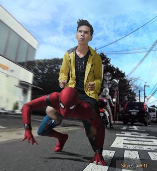 Karena gak punya kendaraan untuk pergi bareng temanteman Sambil duduk di rumah dia bahkan rela mencurahkan gambaran hatinya ke dalam sebuah foto Wakakakak Spidermen aja di tunggangi ya Kwikku, Karena gak punya kendaraan untuk pergi bareng temanteman Sambil duduk di rumah dia bahkan rela mencurahkan gambaran hatinya ke dalam sebuah foto Wakakakak Spidermen aja di tunggangi ya
