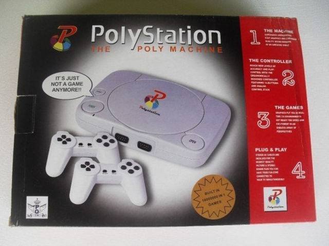 Awalnya Playstation kini di plesetkan menjadi Polystation Memang Cina gak pernah kehabisan akal untuk menciptakan terobosan baru dalam berdagang Kwikku, Awalnya Playstation kini di plesetkan menjadi Polystation Memang Cina gak pernah kehabisan akal untuk menciptakan terobosan baru dalam berdagang
