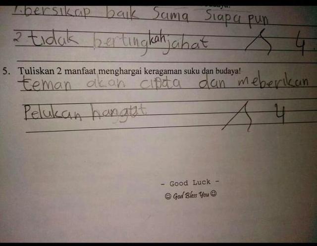 Mantap penulis suka banget sama jawaban yang satu ini Ini soal anak SD loh Kwikku, Mantap penulis suka banget sama jawaban yang satu ini Ini soal anak SD loh
