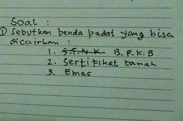 Buset dah Gak tau nih mau nanggepin gimana sama jawaban yang satu ini Kwikku, Buset dah Gak tau nih mau nanggepin gimana sama jawaban yang satu ini