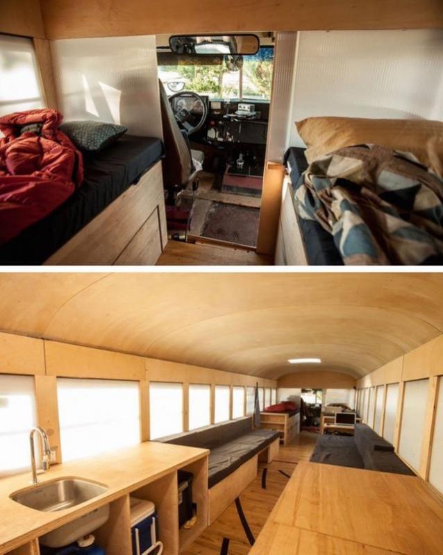 Rumah Bus Sekolah Kwikku, Rumah Bus Sekolah