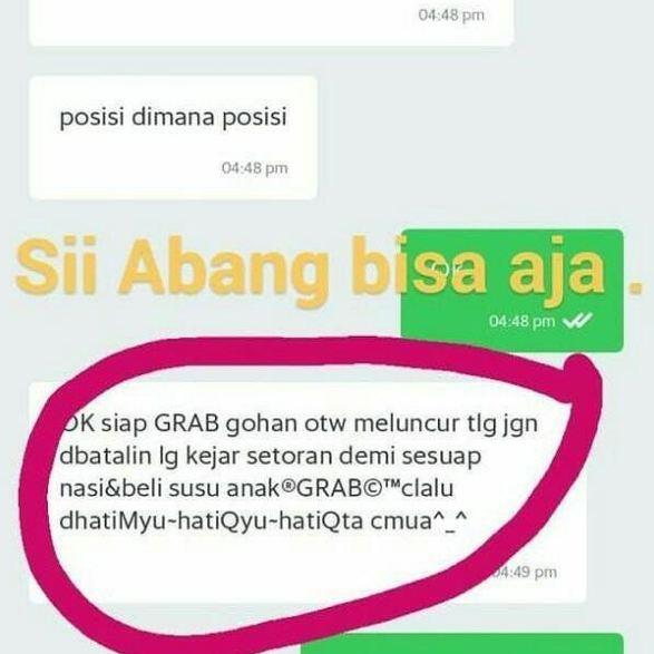 Waduh driver yang satu ini kayaknya lebay banget deh wkakakak Pake acara katakata mutiara segala bikin ribet aja Kwikku, Waduh driver yang satu ini kayaknya lebay banget deh wkakakak Pake acara katakata mutiara segala bikin ribet aja