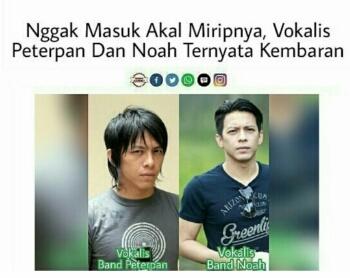 Emang mereka adalah orang yang berbeda Perasaan sama Cuma perasaan aja kali yak Kwikku, Emang mereka adalah orang yang berbeda Perasaan sama Cuma perasaan aja kali yak