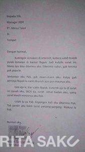 Adakah CV yang modelnya kayak surat gini Kwikku, Adakah CV yang modelnya kayak surat gini