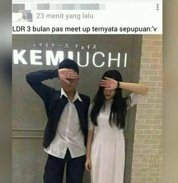 Udah selama itu tetapi pas ketemuan ternyata sepupu Gimana nih Lanjut Kwikku, Udah selama itu tetapi pas ketemuan ternyata sepupu Gimana nih Lanjut
