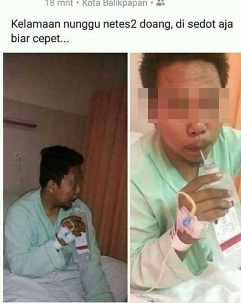 Penyalah gunaan fasilitas rumah sakit nih Kwikku, Penyalah gunaan fasilitas rumah sakit nih