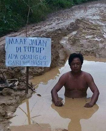Mungkin dia lagi bertapa wkwkwk Kwikku, Mungkin dia lagi bertapa wkwkwk