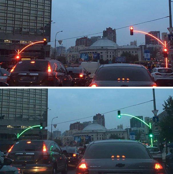 Kwikku, Lampu merah yang indah dan mudah untuk di pandang