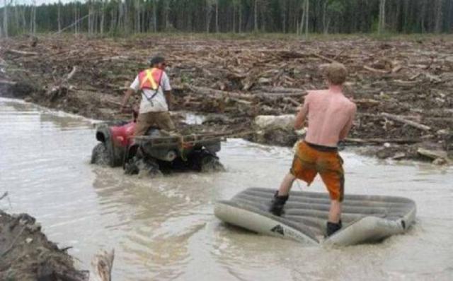 Gak boleh mainmain ketika sedang di evakuasi bahaya Kwikku, Gak boleh mainmain ketika sedang di evakuasi bahaya