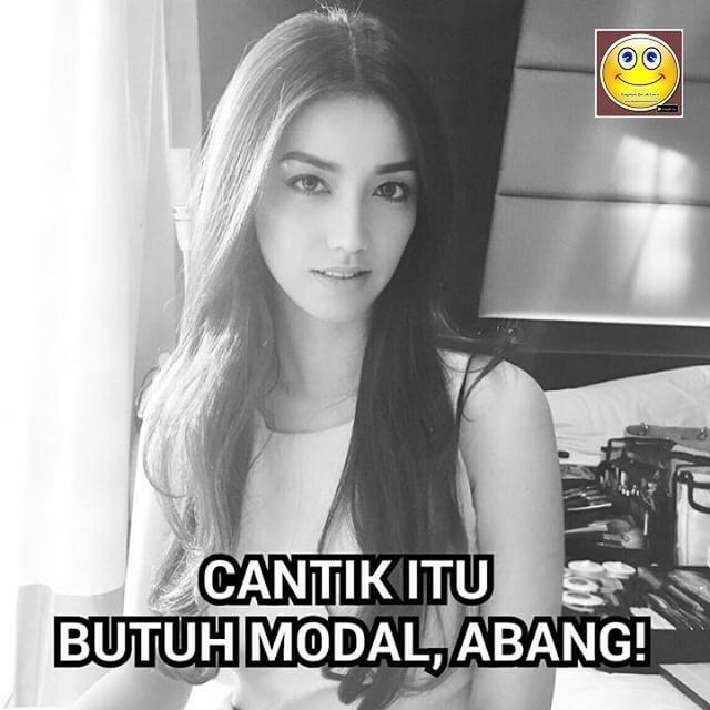 Denger tuh cantik itu butuh modal loh mas Kwikku, Denger tuh cantik itu butuh modal loh mas