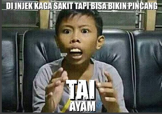 Di injek kaga sakit tapi bisa bikin pincang Kwikku, Di injek kaga sakit tapi bisa bikin pincang