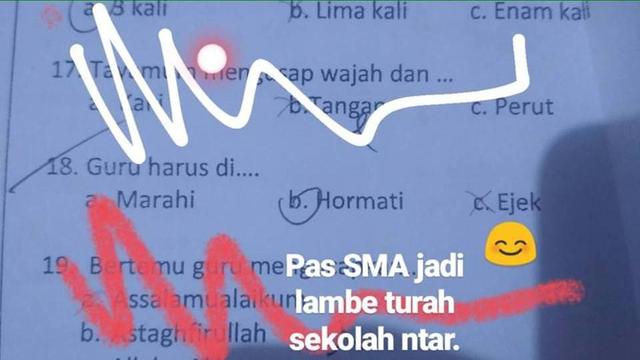 Masa guru harus di ejek sih dik Kwikku, Masa guru harus di ejek sih dik