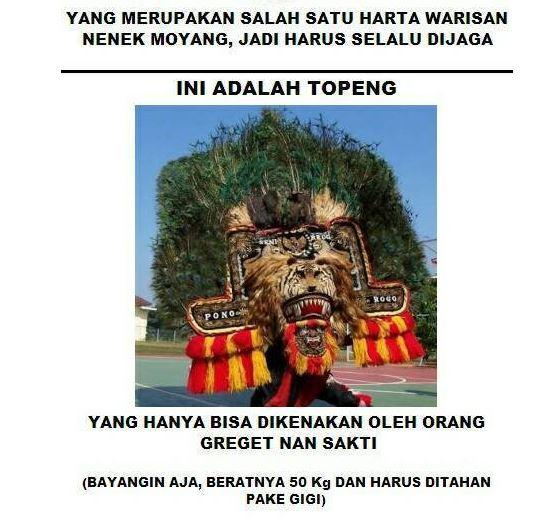 Ada yang bisa paham gak betapa gregetnya fakta yang satu ini Bayangin aja guys sesakti mandraguna apakah orang tersebut ketika memakai topeng seperti ini Kwikku, Ada yang bisa paham gak betapa gregetnya fakta yang satu ini Bayangin aja guys sesakti mandraguna apakah orang tersebut ketika memakai topeng seperti ini