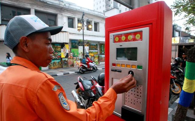 Mesin Parkir Kwikku, Mesin Parkir