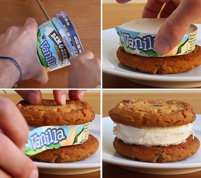 Sanwich Es Krim Kwikku, Sanwich Es Krim