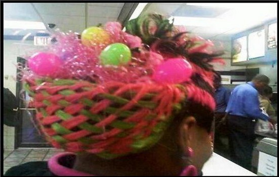Rambutnya multifungsi banget bisa buat jadi keranjang Kwikku, Rambutnya multifungsi banget bisa buat jadi keranjang