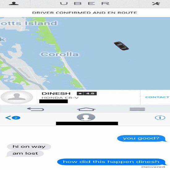 Waduh kok lokasi drivernya ada di laut sih wkwkwkwkwk gak masuk akal Kwikku, Waduh kok lokasi drivernya ada di laut sih wkwkwkwkwk gak masuk akal