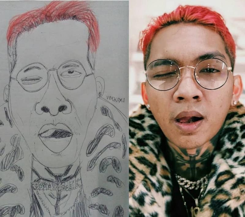 Gambarnya yang asli kayaknya kurang ganteng Masih lebih ganteng gambar yang di sketsa nih guys Setuju Kwikku, Gambarnya yang asli kayaknya kurang ganteng Masih lebih ganteng gambar yang di sketsa nih guys Setuju