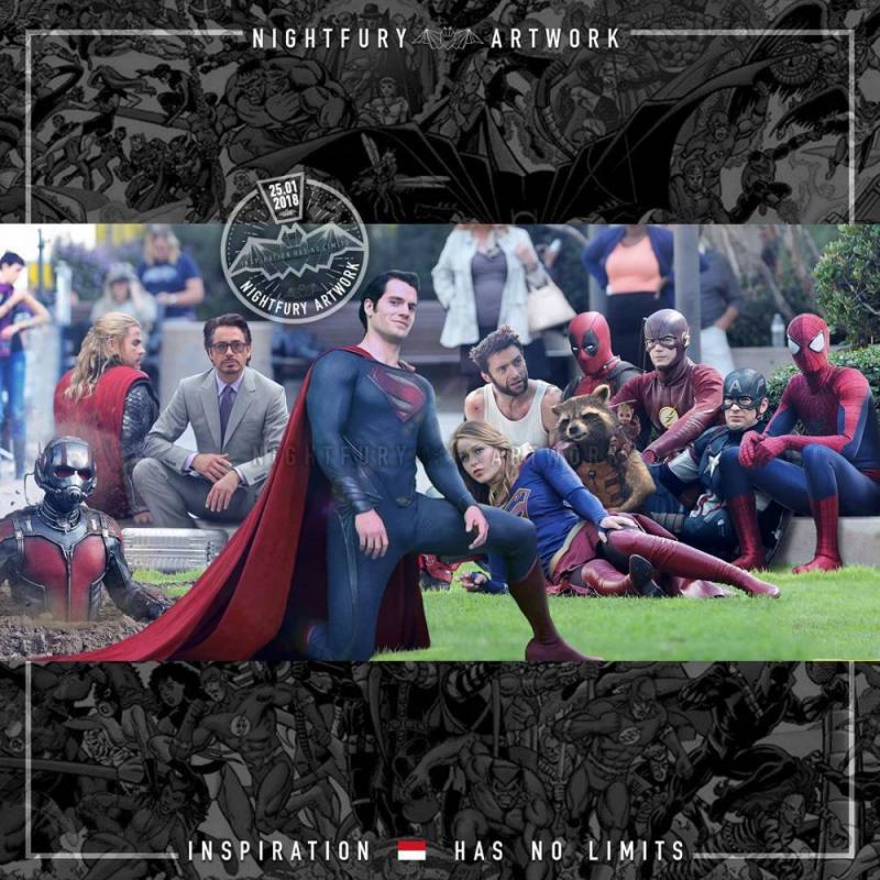 Bukan cuma manusia aja yang butuh reuni dan istirahat sejenak bersama Ternyata di selangseling sibuknya aktifitas melindungi bumi dari kejahatan beberapa superhero juga bahkan sampai menggelar waktu istirahat bersama di taman tuh Kwikku, Bukan cuma manusia aja yang butuh reuni dan istirahat sejenak bersama Ternyata di selangseling sibuknya aktifitas melindungi bumi dari kejahatan beberapa superhero juga bahkan sampai menggelar waktu istirahat bersama di taman tuh