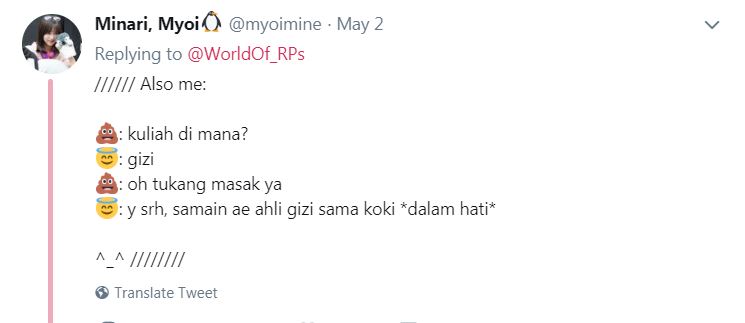 Jaman now kuliah di jurusan gizi memang sering di identikan dengan jurusan masak Kwikku, Jaman now kuliah di jurusan gizi memang sering di identikan dengan jurusan masak