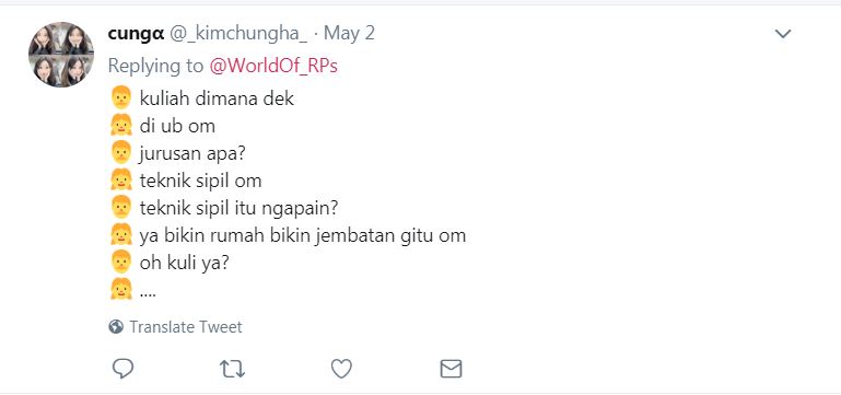 Jangan mau deh kuliah di teknik sipil kalo gak kuat nahan percakapan yang kayak ginian Kwikku, Jangan mau deh kuliah di teknik sipil kalo gak kuat nahan percakapan yang kayak ginian