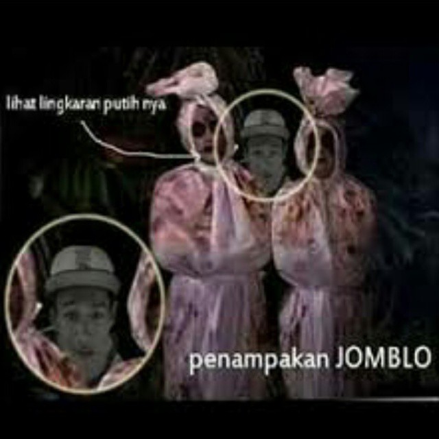 Bukan setannya yang nampak tetapi malah jomblonya yang nampak Kwikku, Bukan setannya yang nampak tetapi malah jomblonya yang nampak